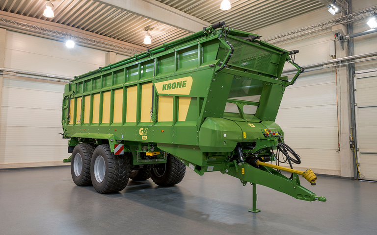 DTS®-Zwangslenkungssystem für neue GX-Modelle von KRONE